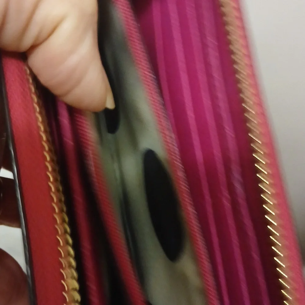 KATE SPADE LONG FUSHIA/PINK/ROSE COLORED WALLET FOR REHAB